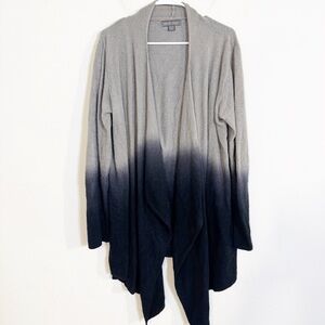 Barefoot dreams soft ombre open front cardigan
